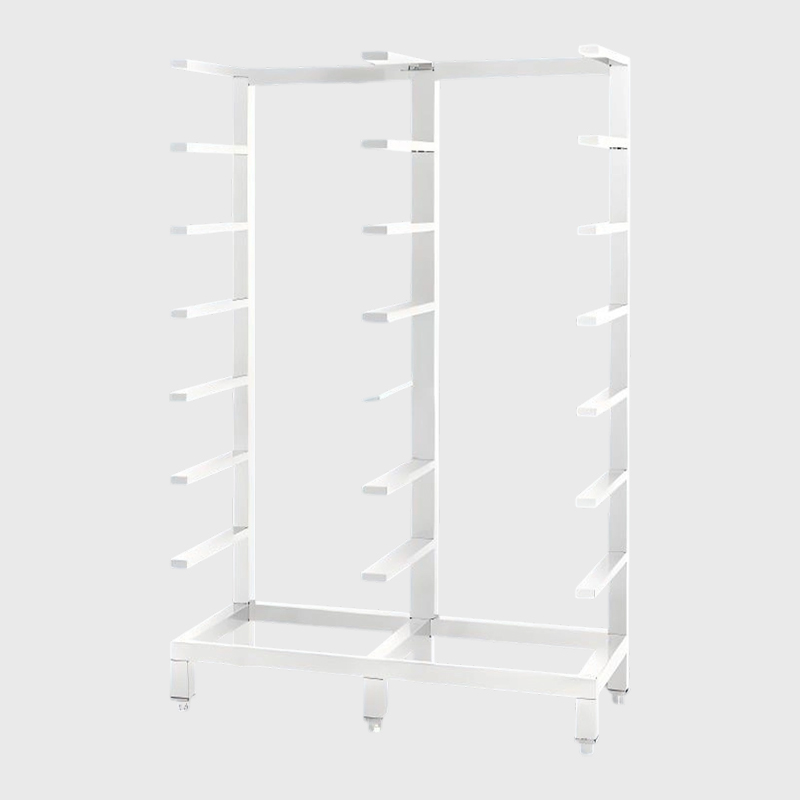 Rak Penyimpanan Keranjang Medis Stainless Steel